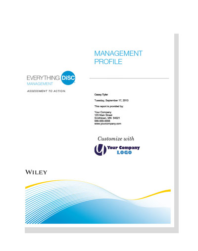 Everything DiSC Management Profile